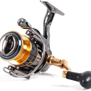 Spinning Fishing Reel for Freshwater Saltwater Fishing, Anti-Reverse with Front-Adjustable Drag