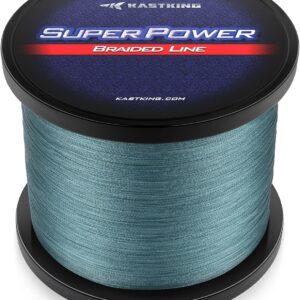 KastKing SuperPower Braided Fishing Line - Abrasion Resistant Braided Lines – Incredible Superline – Zero Stretch – Smaller Diameter – A Must-Have!